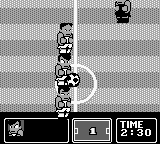 Nekketsu Koukou Soccer Bu: World Cup Hen screenshot 3 for GameBoy